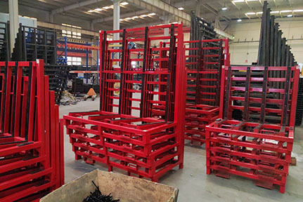 A container racks are delivery in June